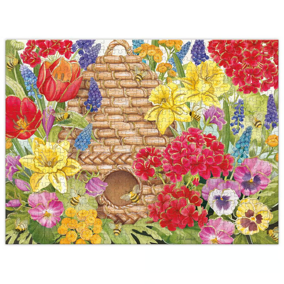 Beehive and Blooms Luxe 500 Piece Puzzle