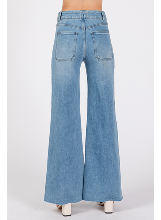 L.T.J. Jenna Extra Wide Leg Jeans