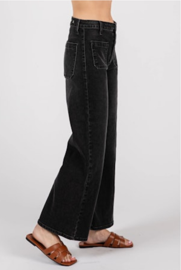 L.T.J. Sailor Front Patch Pocket Jeans