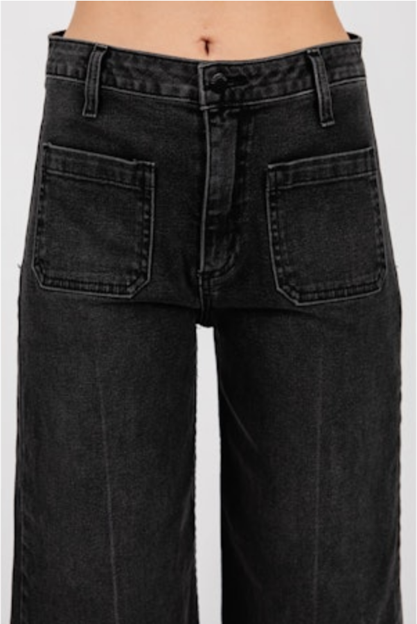 L.T.J. Sailor Front Patch Pocket Jeans