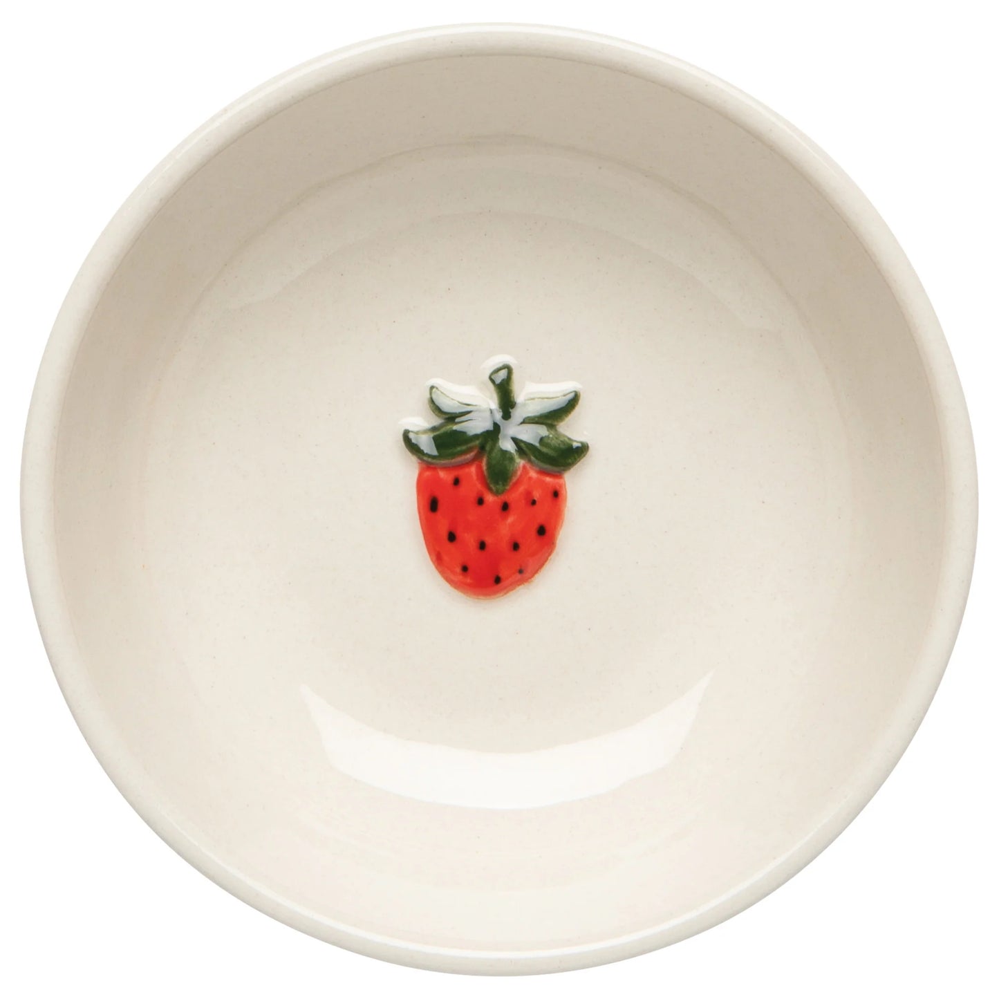 Strawberry Embossed Pinch Bowl