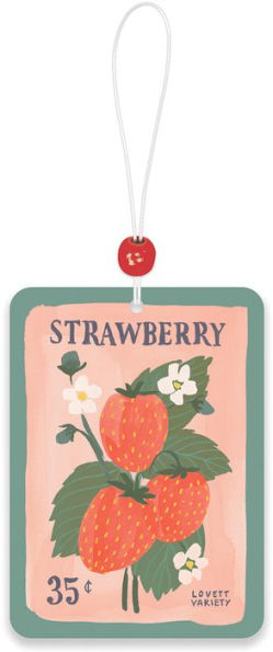 Strawberry Seeds Car Air Freshener
