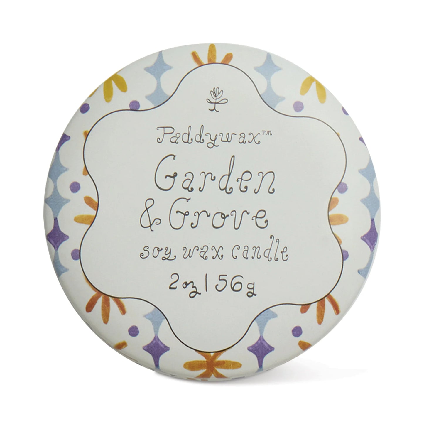 Garden & Grove Tin Candle