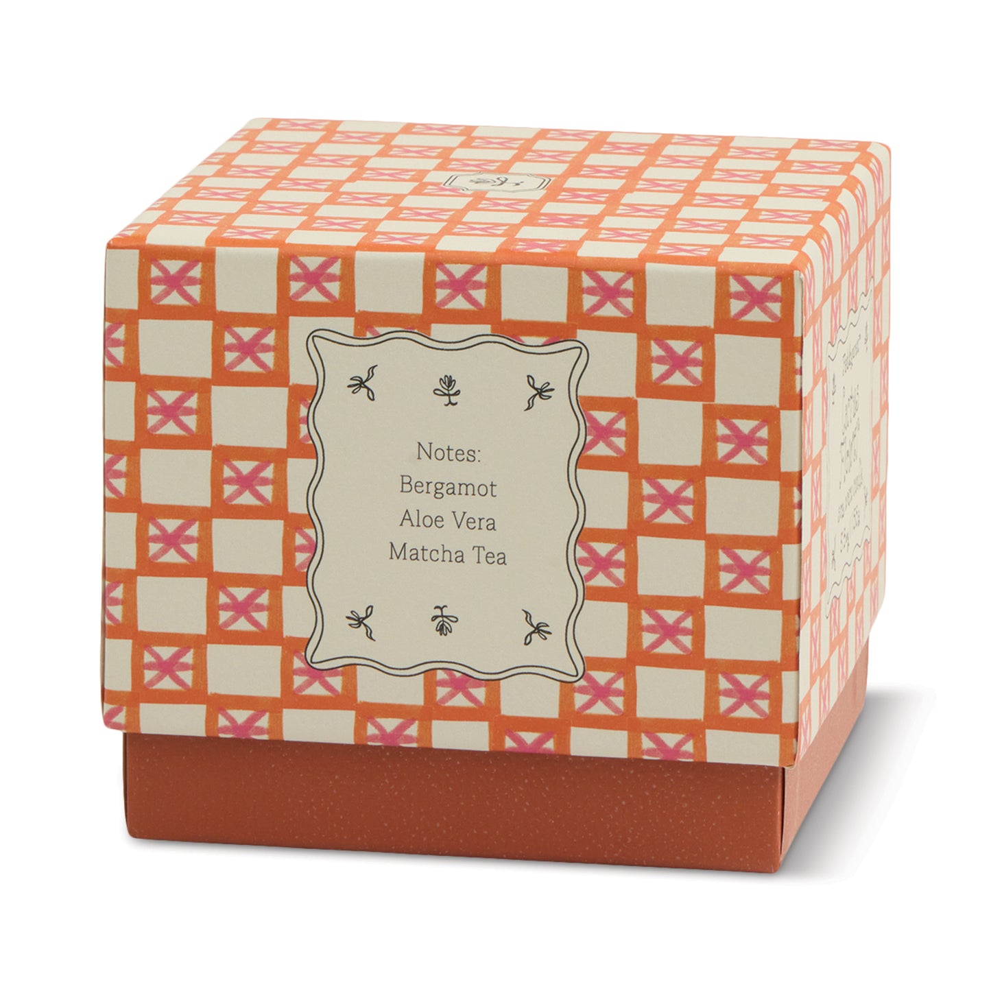 Cactus Flower Glass Candle