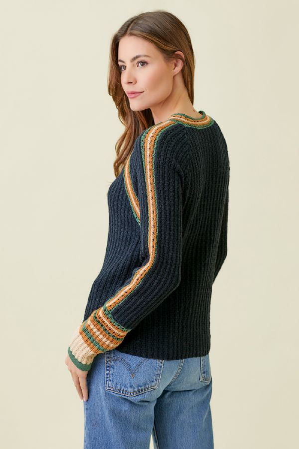 Mystree Raglan Sweater Top