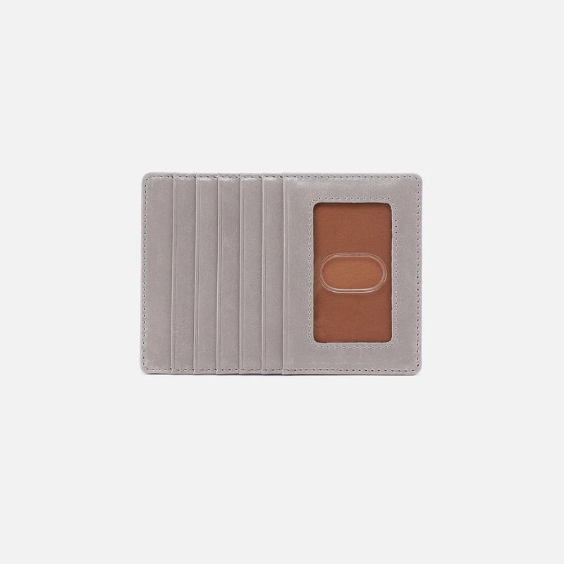Hobo Euro Slide Card Case Light Grey