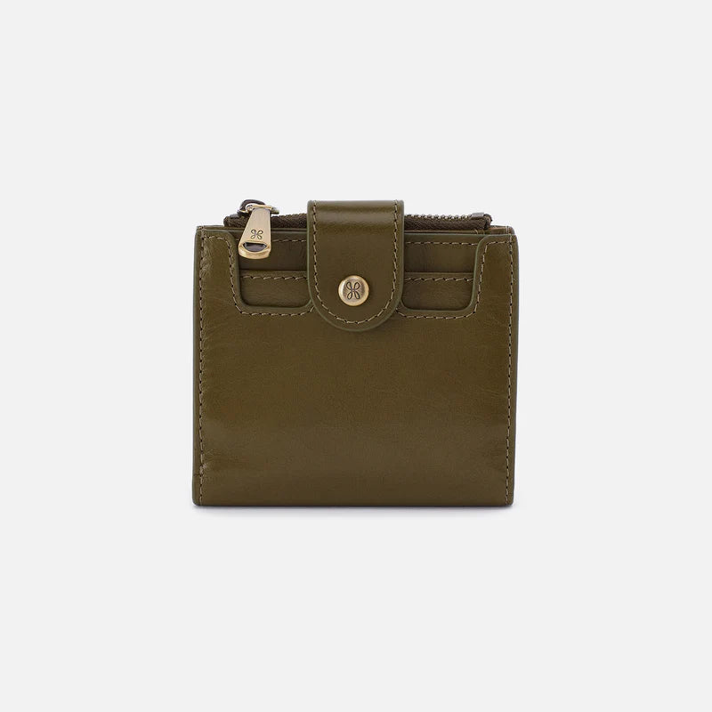 Hobo Dunn Mini Wallet Olive Veil