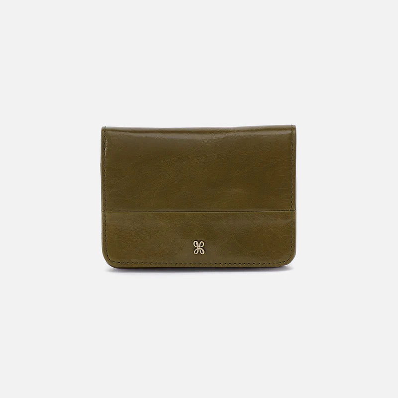 Hobo Jill Bifold Wallet Olive Veil