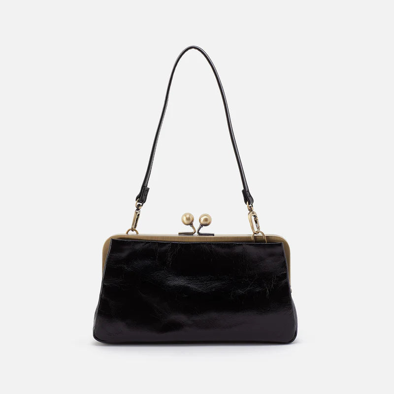 Hobo Lauren Frame Crossbody Black
