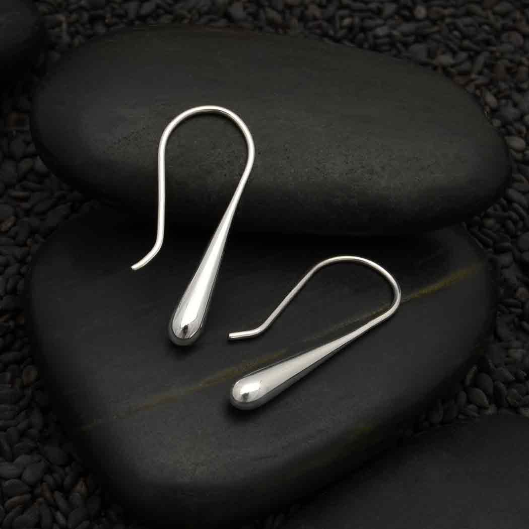 Sterling Silver Drip Earrings