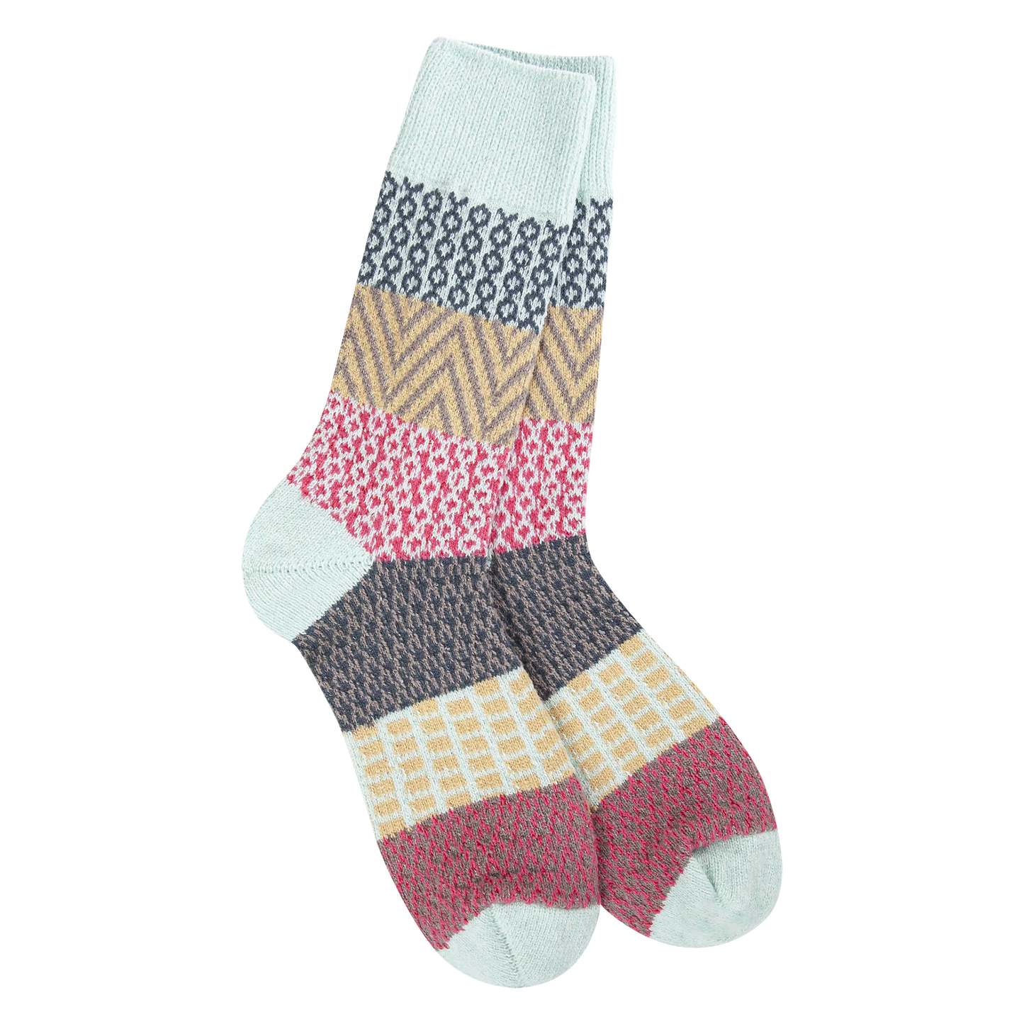 World's Softest Weekend Gallery Crew Socks