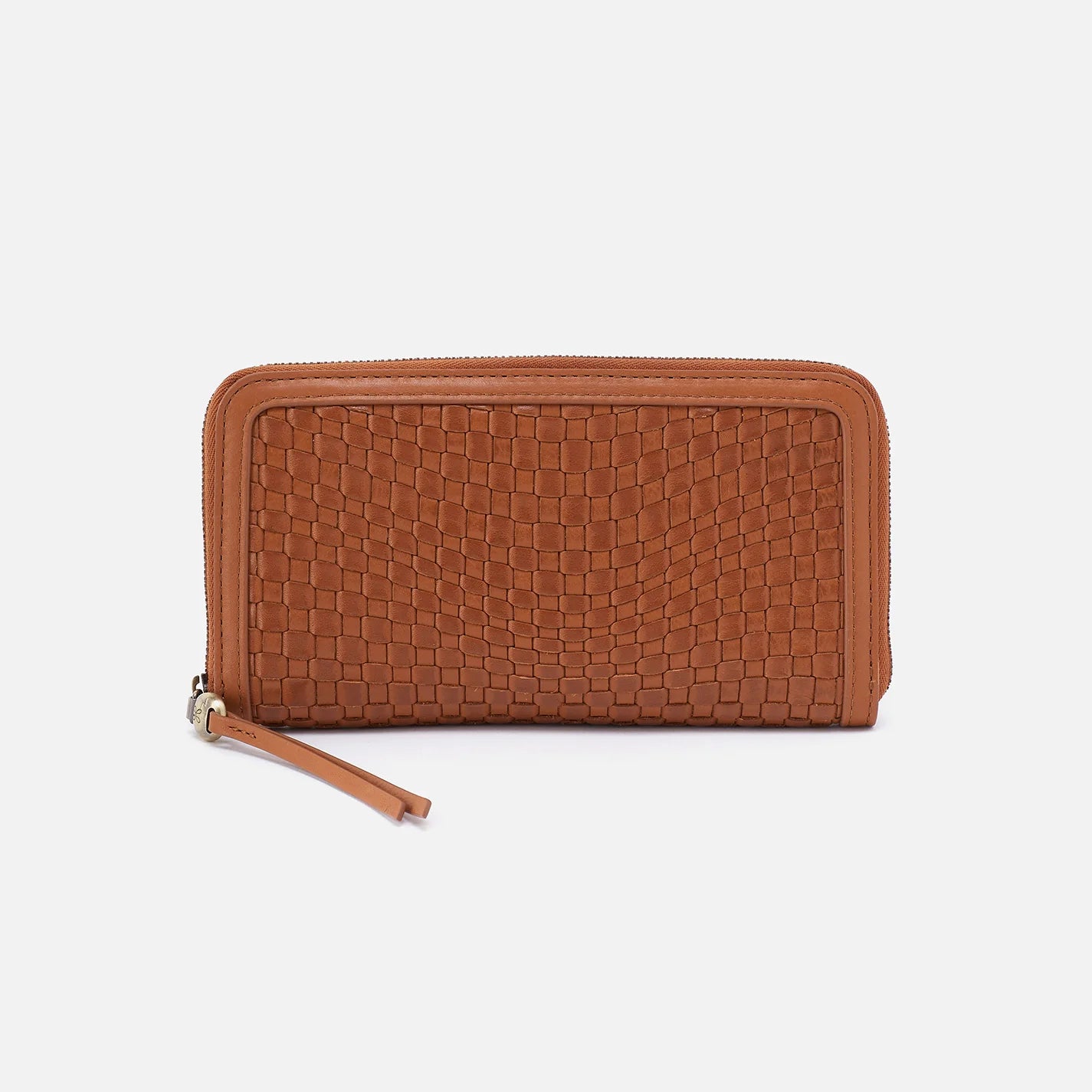Hobo Nila Large Zip Around Continental Wallet Wheat