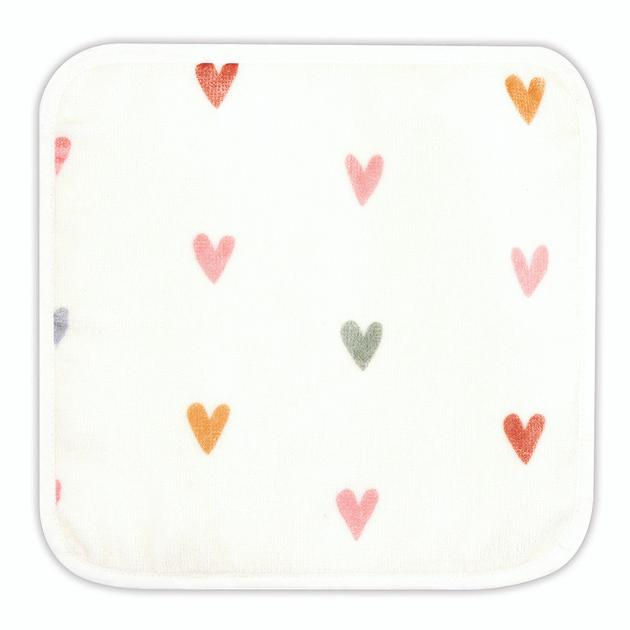 Washcloth Set - Hearts