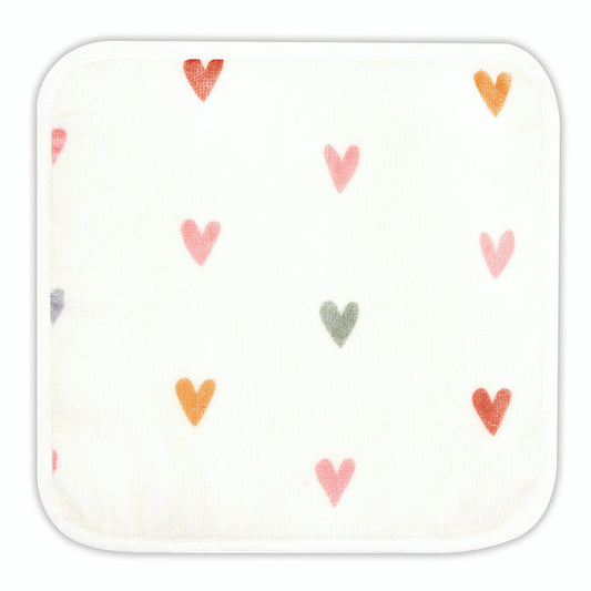Washcloth Set - Hearts