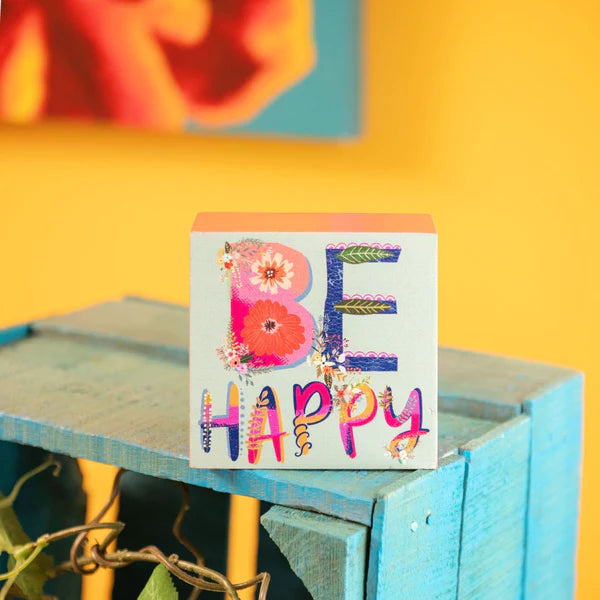Wood Block Sign