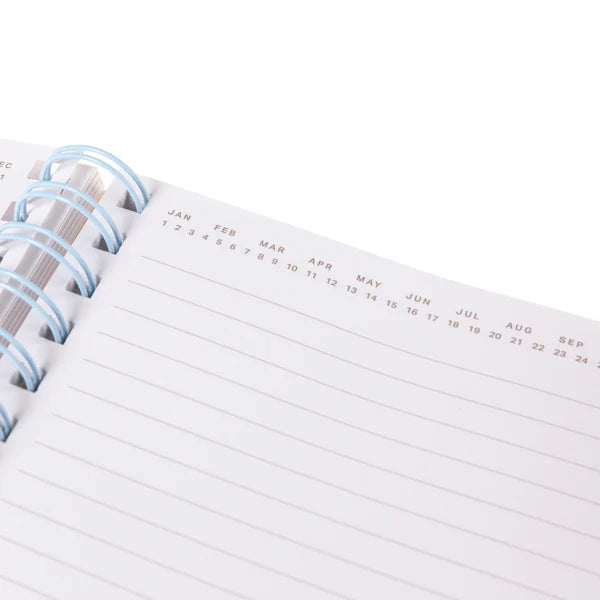 At Capacity 6 x 8 Spiral Hard Cover Journal