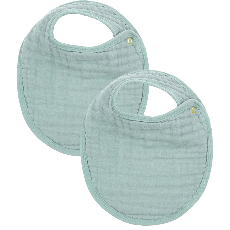 Lou Lou Cloud Muslin Bib 2 Pack Bali