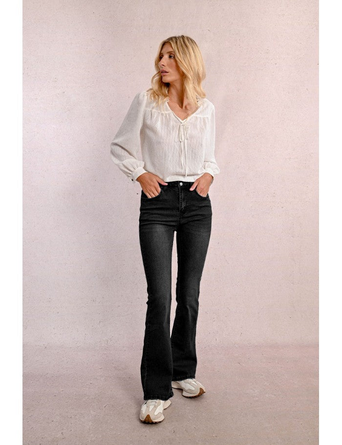 Molly Bracken Boot-Cut Jeans