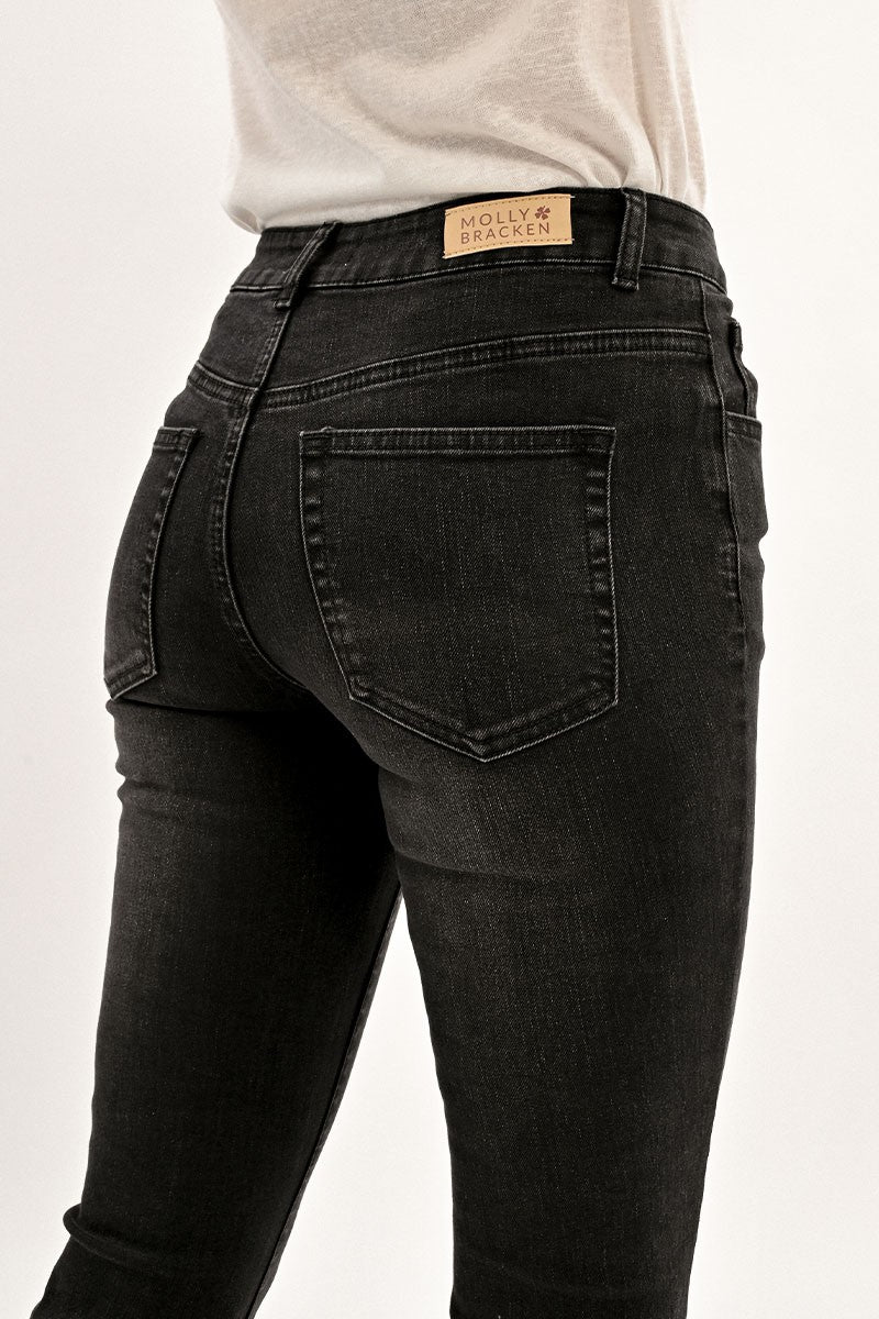 Molly Bracken Boot-Cut Jeans