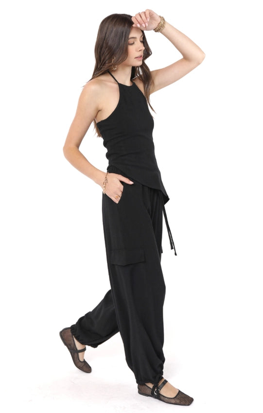 Sadie & Sage Sugarloaf Pants With Cargo Pockets
