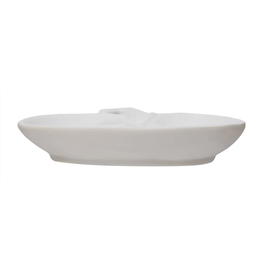Stoneware Pumpkin Shaped Dish