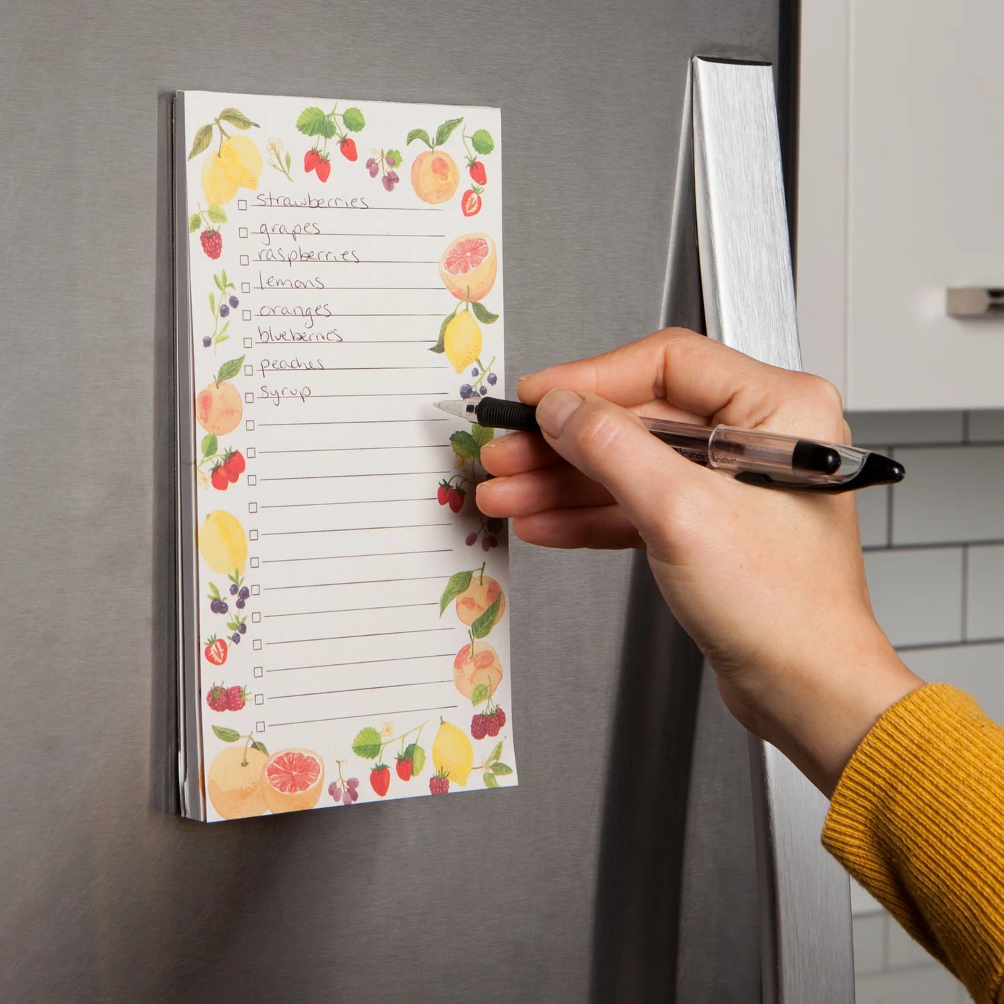 Fruit Salad List It Magnetic Notepad