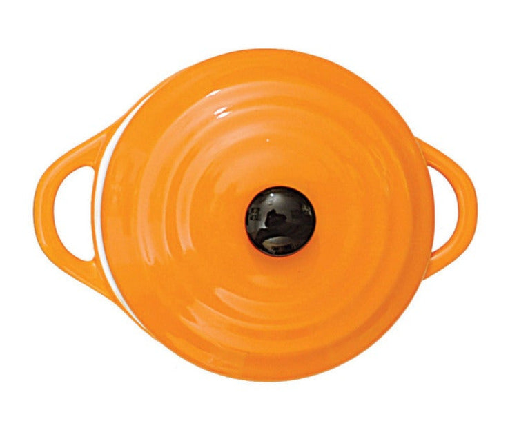 Stoneware Mini Baker with Lid