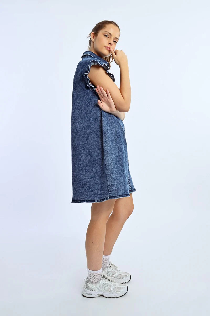 Lili Sidonio Denim Shirt Dress