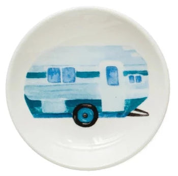 Stoneware Dish With Adventure Image