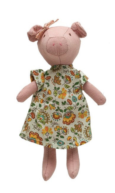 Plush Animals In Clothes Pig