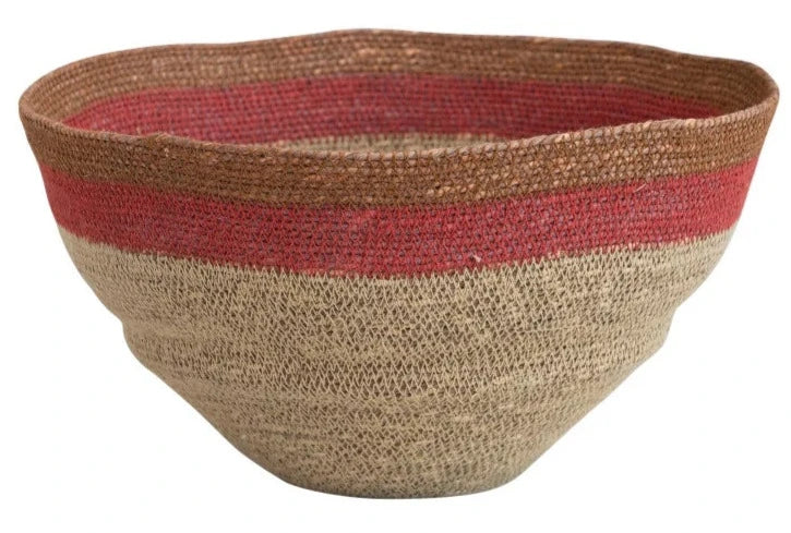 Hand-Woven Seagrass Nesting Baskets