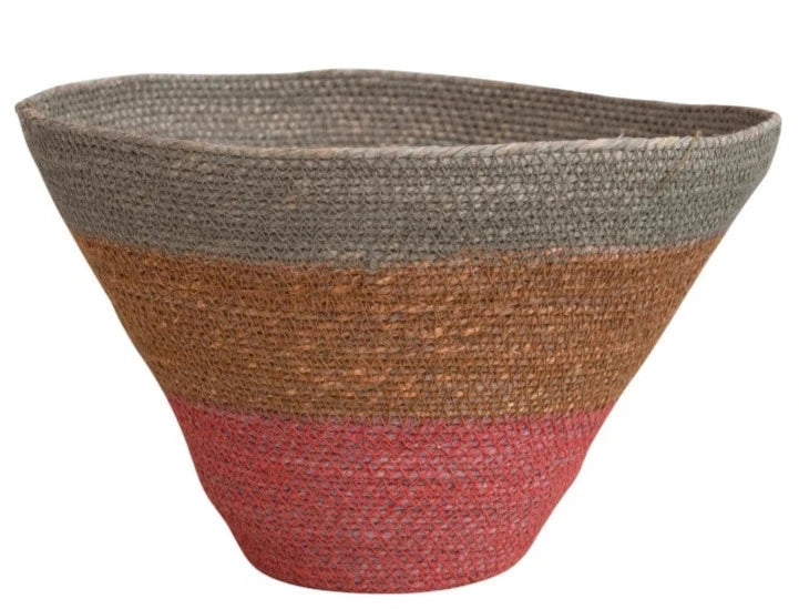 Hand-Woven Seagrass Nesting Baskets