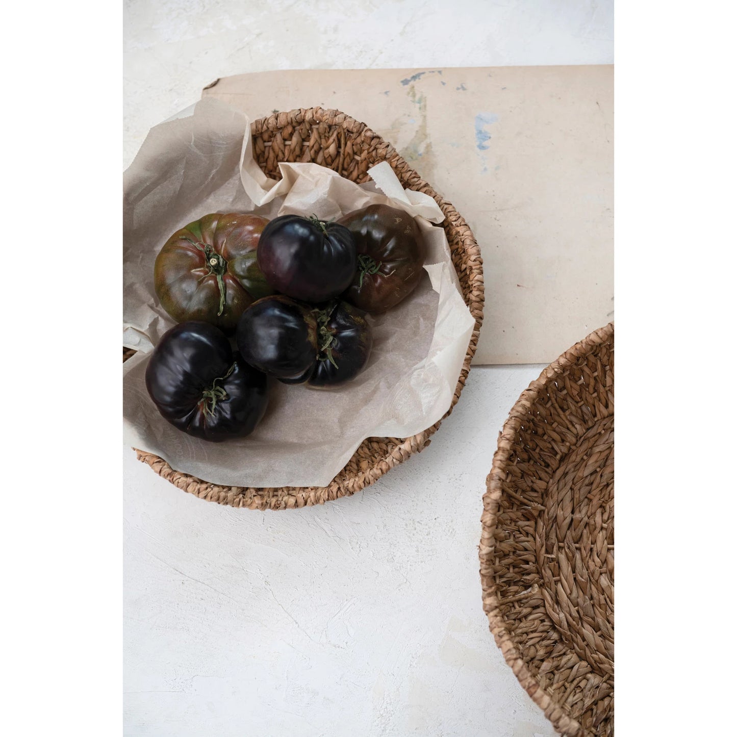 Decorative Braided Bankuan Bowls With Scalloped Edge