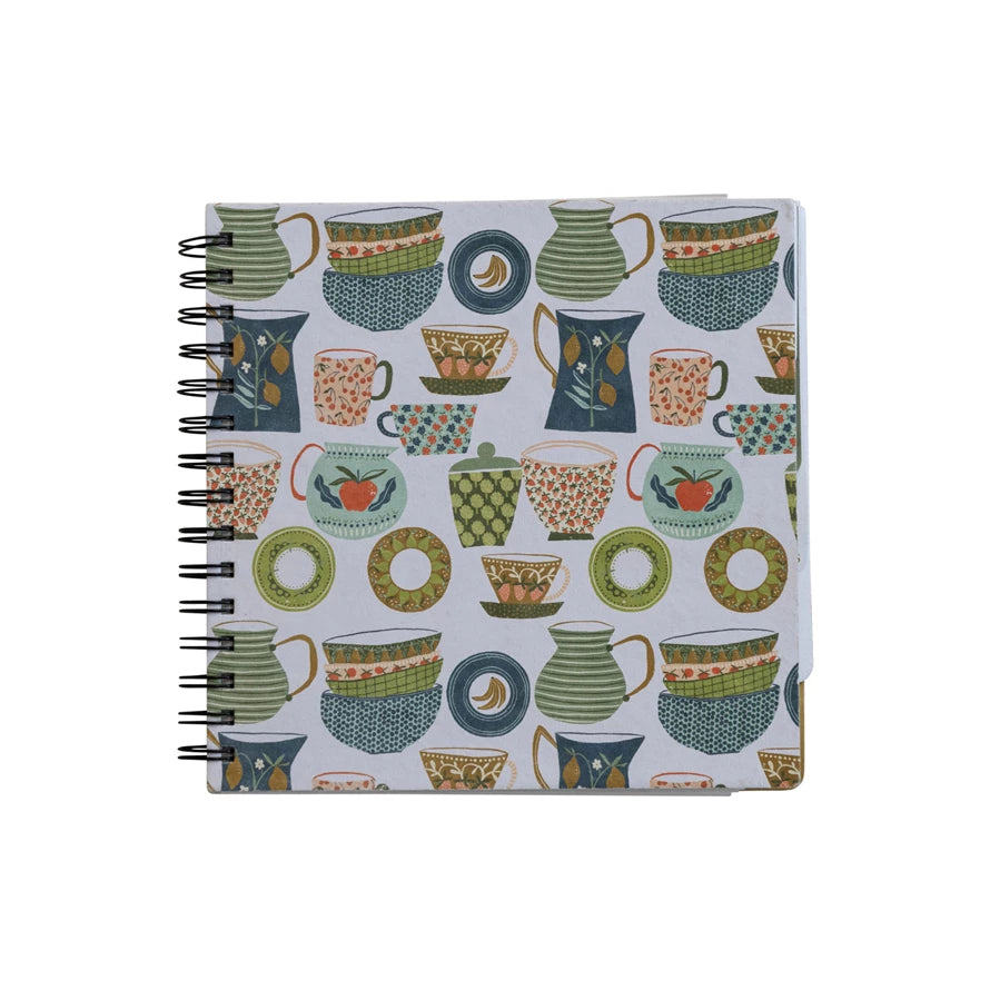 Spiral Bound Paper Recipe Journal