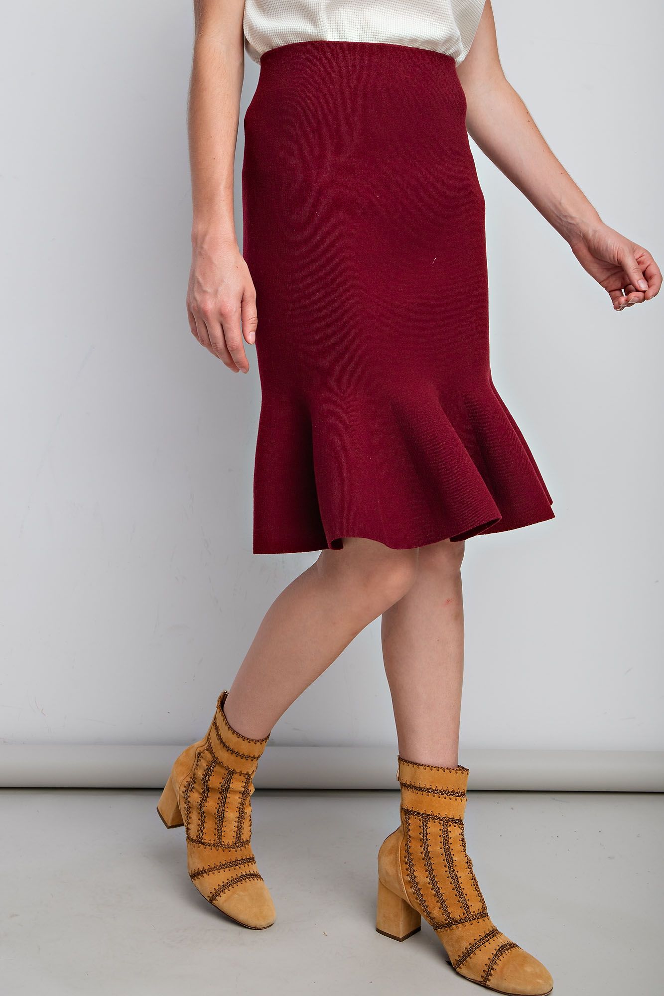 Easel Knitted Mermaid Skirt