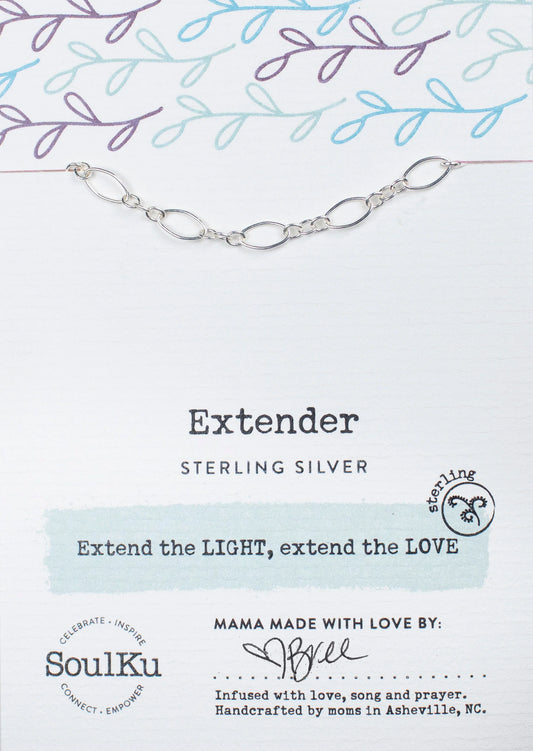 Sterling Silver 3 Inch Extender