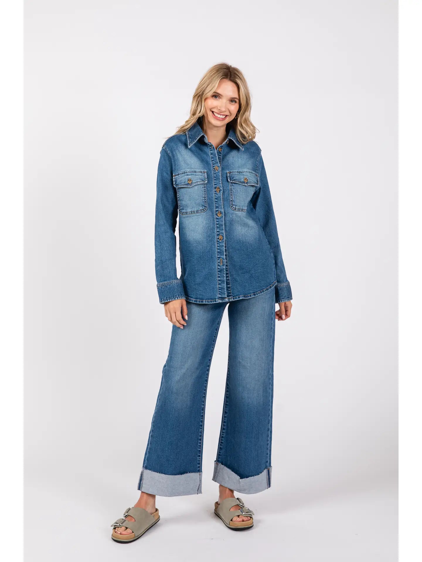 L.T.J. Medium Over Sized Denim Jacket