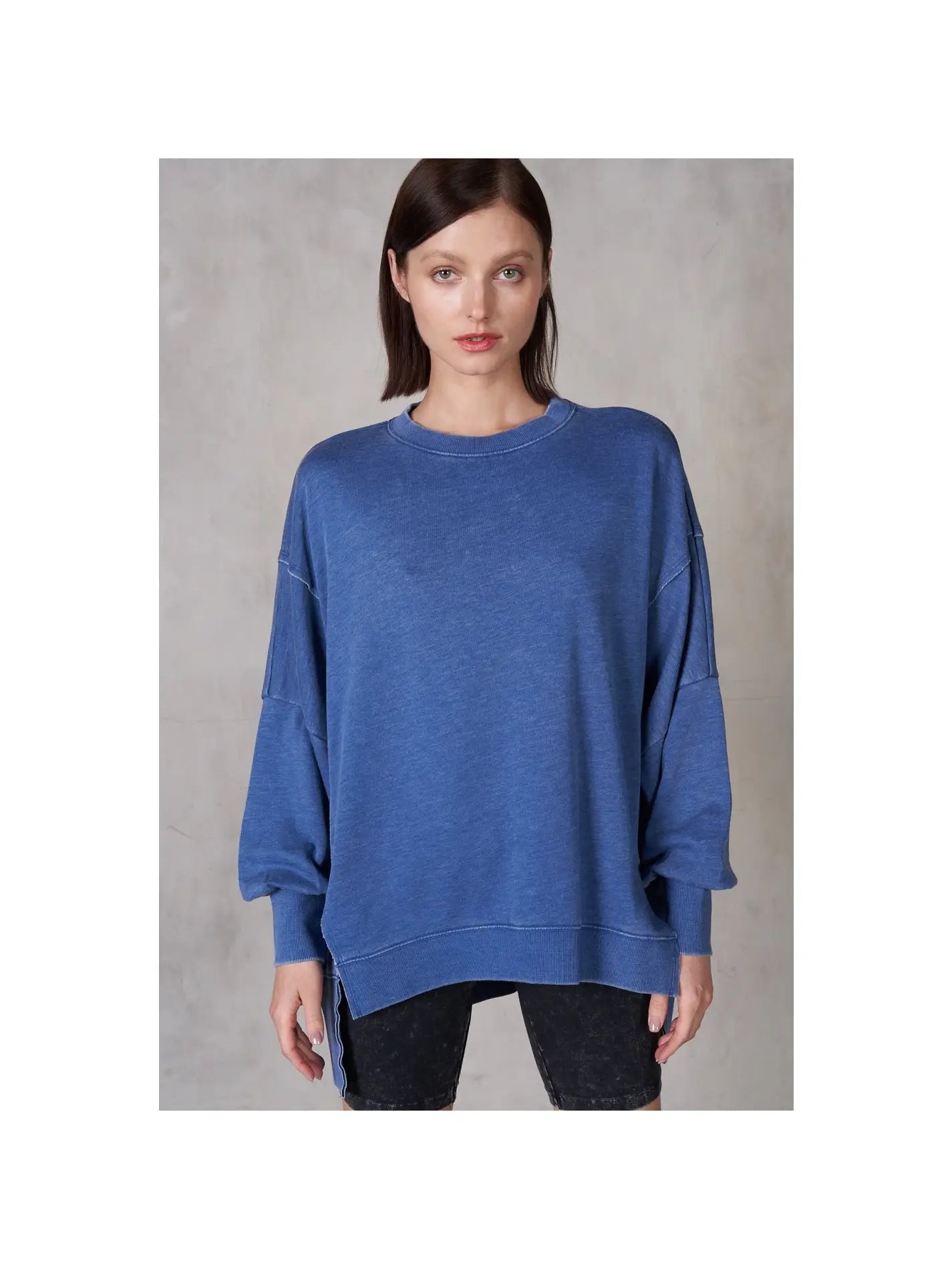 LaLaMia Navy Sweatshirt