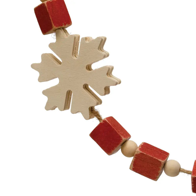 Wood Bead Garland