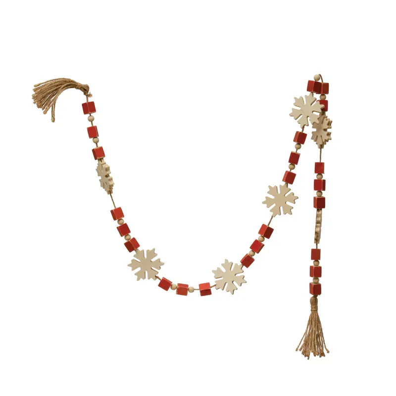Wood Bead Garland