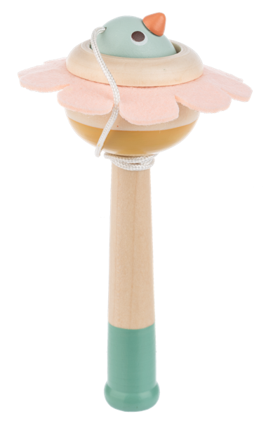 Wooden Flower Catch Ball Game