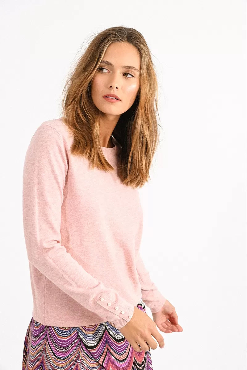 Molly Bracken Sweater With Pearls