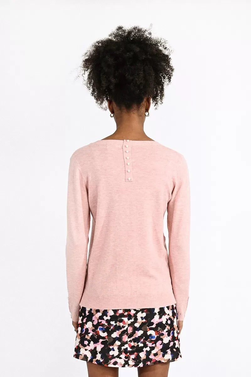 Molly Bracken Sweater With Pearls