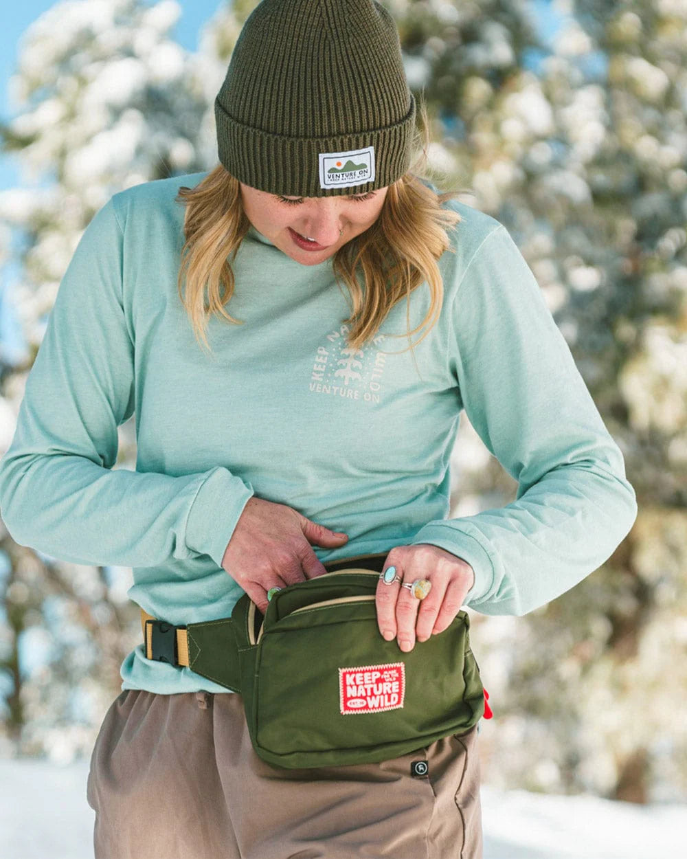 Keep Nature Wild Fanny Pack