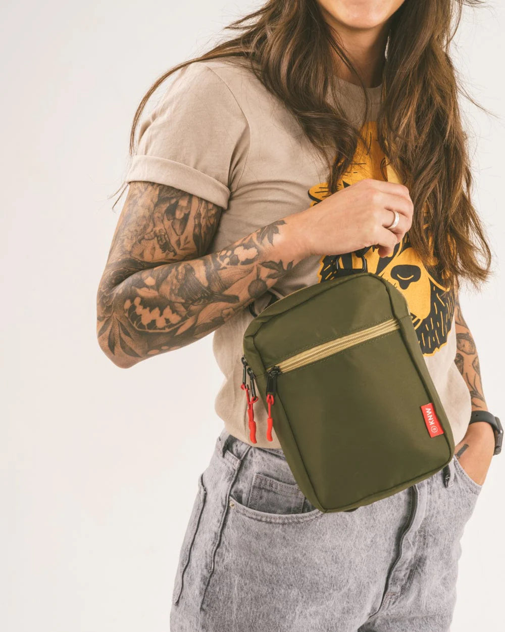 Keep Nature Wild Recycled Crossbody Bag