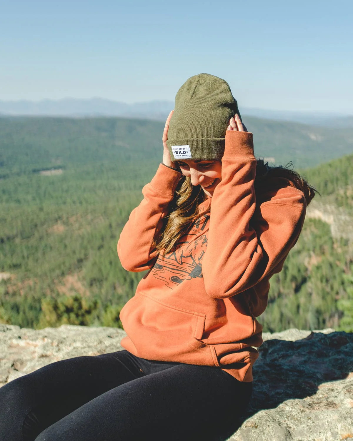 Twin Pines Cuffed Beanie