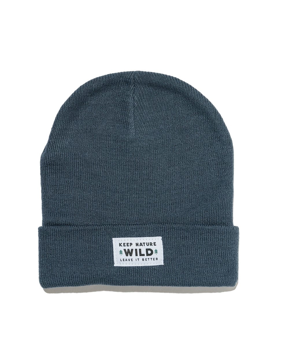 Twin Pines Cuffed Beanie Slate