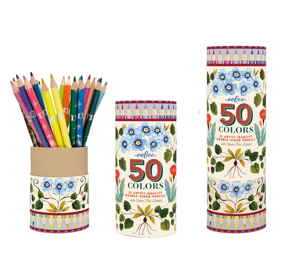 Flora's Double-Sided Pencils