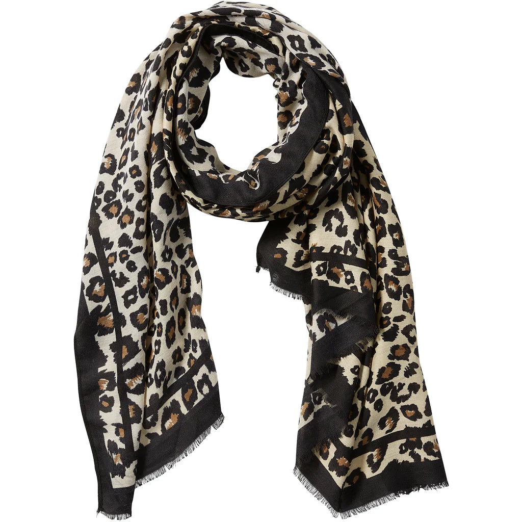 Deb Leopard Scarf