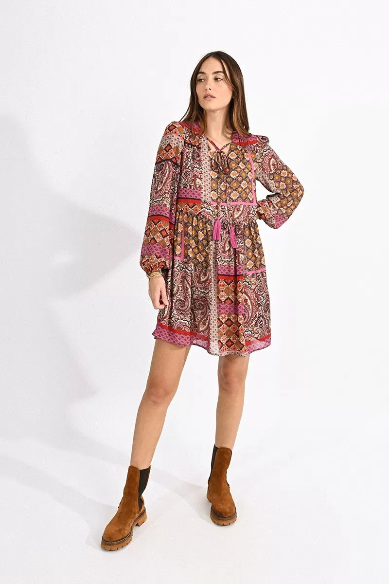 Molly Bracken Mini Printed Dress